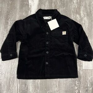 Zara Double Pocket Corduroy Overshirt/Shacket